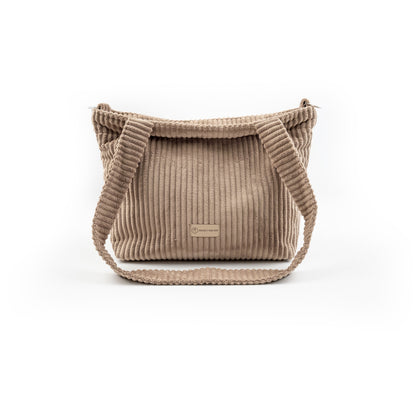 Wickeltasche Cord für den Kinderwagen- Mom bag