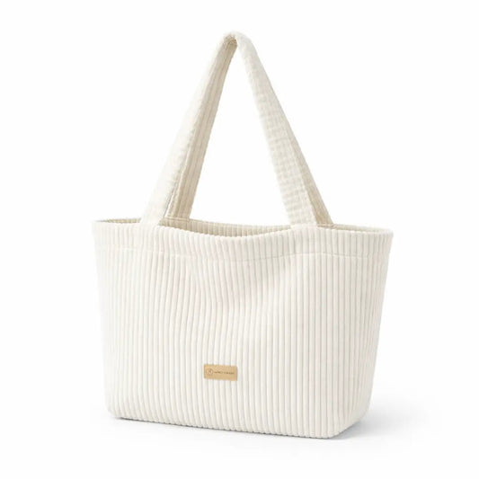 Mom Bag Cord für den Kinderwagen | Shopper Wickeltasche