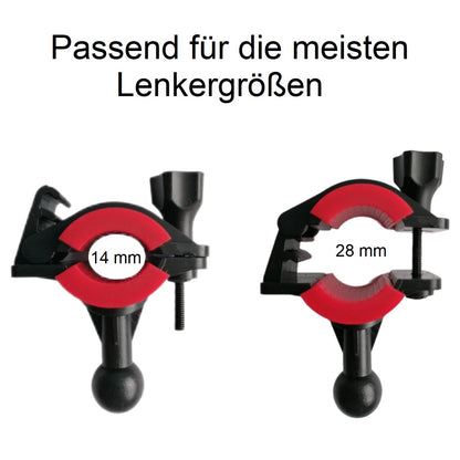 Mobile Phone Holder for Bicycle and Motorrad 360° Rotation