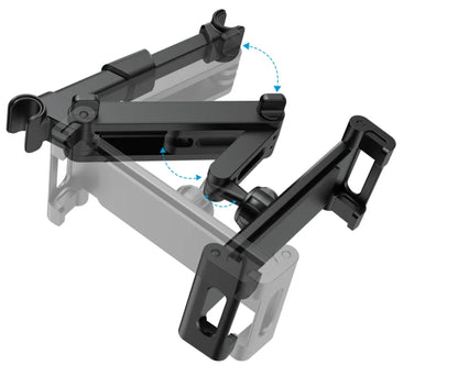 Car holder headrest car mount extendable