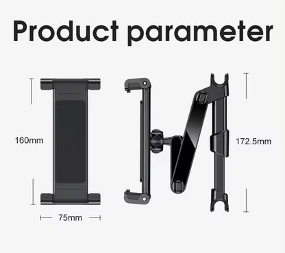 Car holder headrest car mount extendable