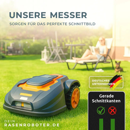 30 Edelstahl Ersatzmesser - Klingen für Scheppach RoboCut XXL900 Mähroboter