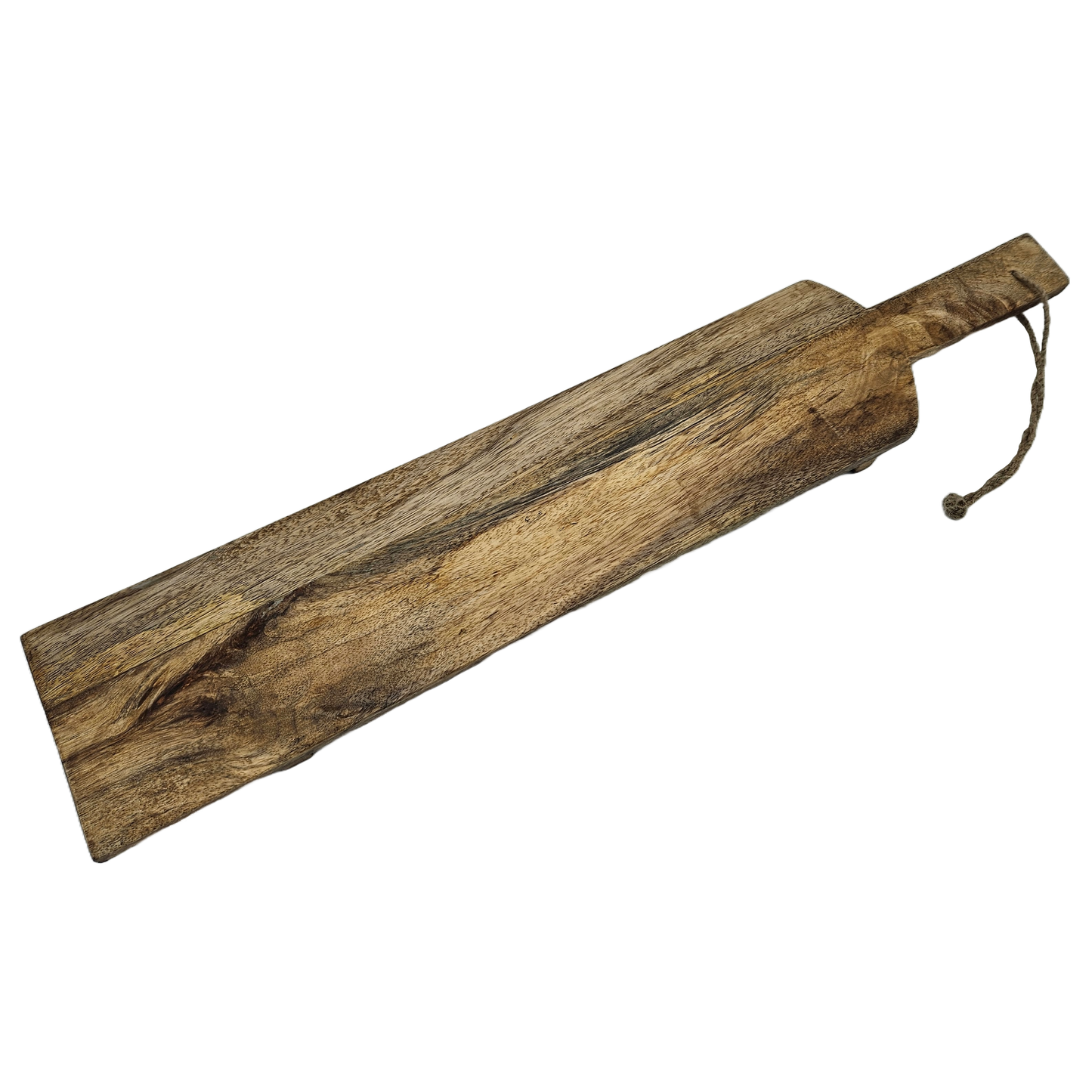 Holzbrett Mangoholz Brett Tablett Dekobrett Holz Mango Serviertablett Länge 67cm