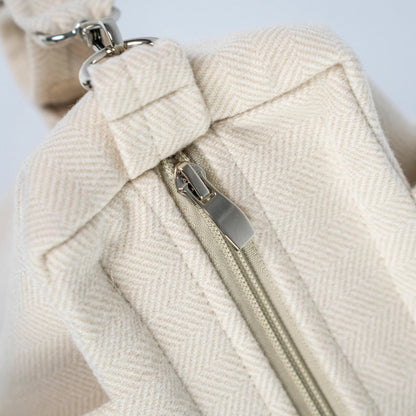Wickeltasche für den Kinderwagen Kaschmir | edle Mom bag