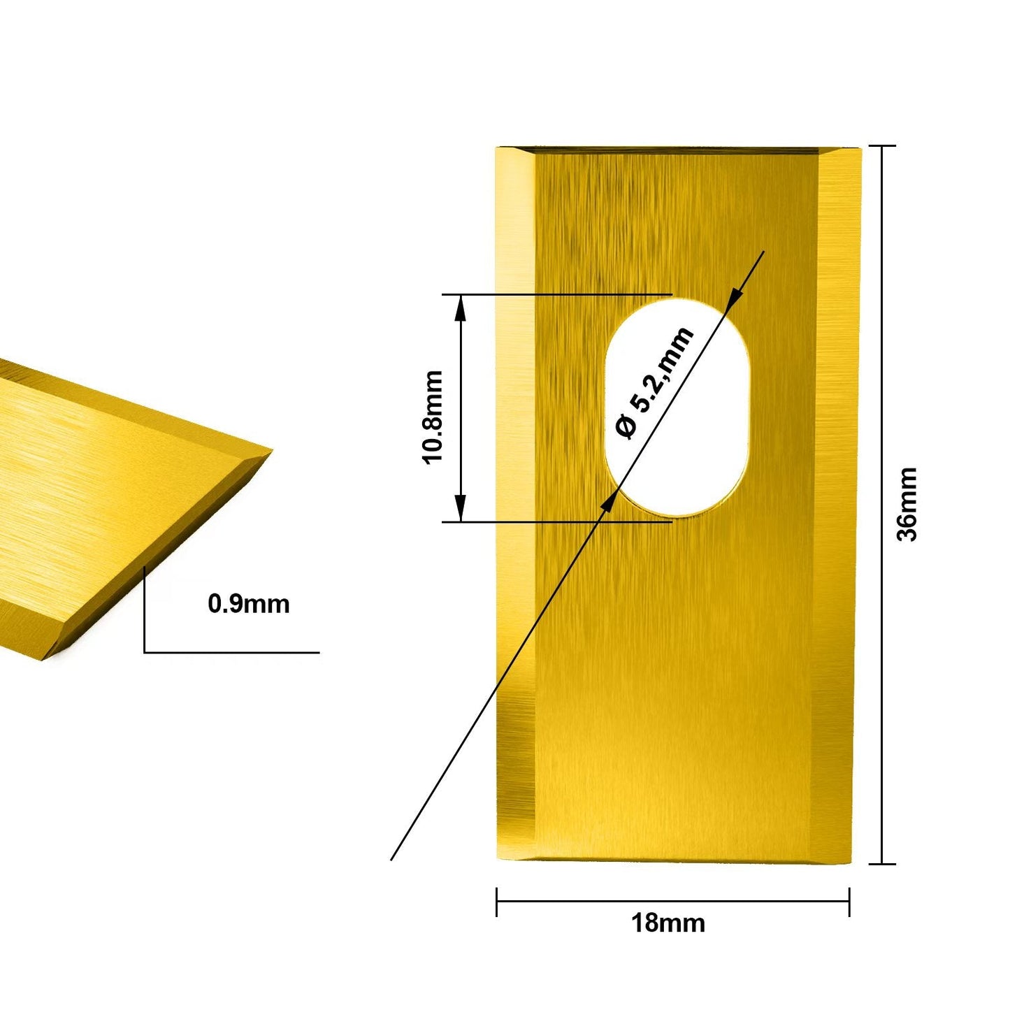 Titan Klingen f. Dreame & Mova | Alle Modelle | 0,90mm