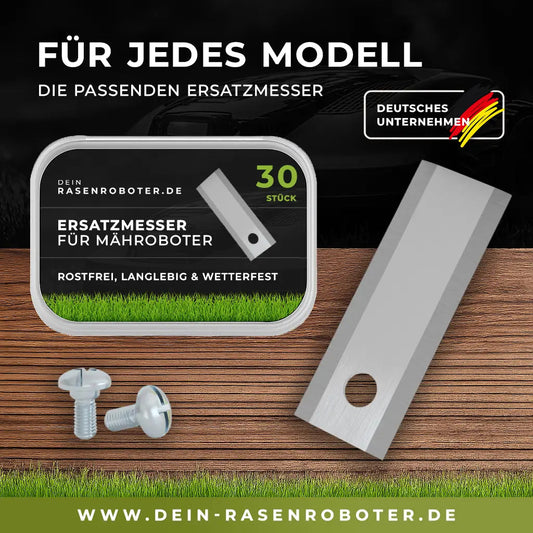 Edelstahl Ersatzklingen Stiga Mähroboter G1200 + G3600 – 30 Stück