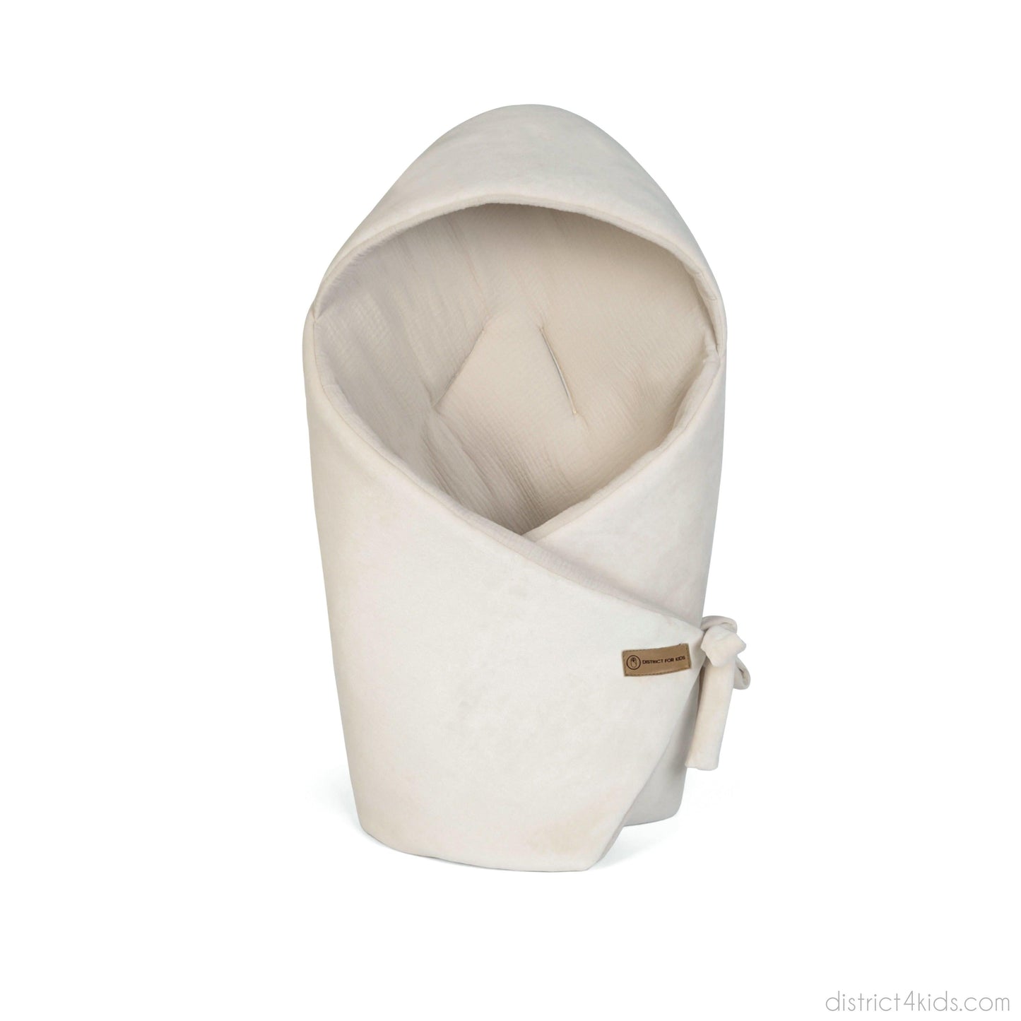 Muslin/Velour Swaddle Blanket – Perfect for Car Seat 2.5 TOG
