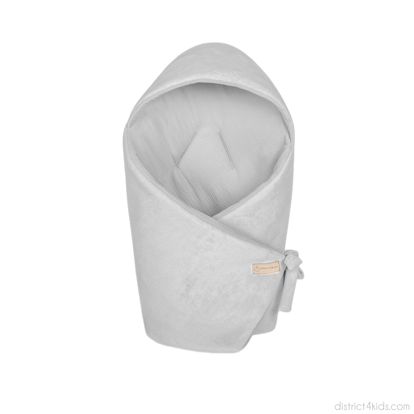 Muslin/Velour Swaddle Blanket – Perfect for Car Seat 2.5 TOG