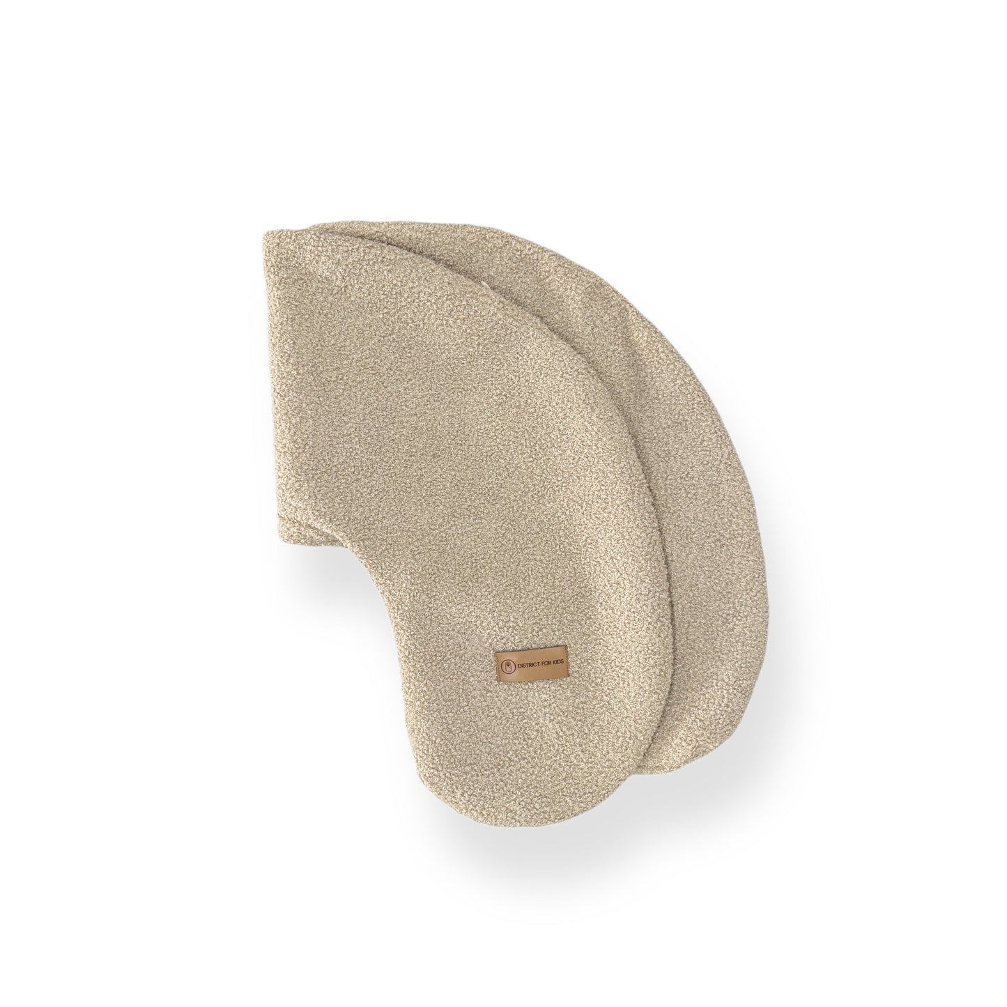 Nursing pillow replacement cover made of teddy fabric Boucle