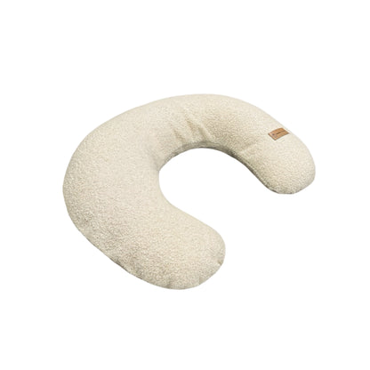 Nursing pillow replacement cover made of teddy fabric Boucle