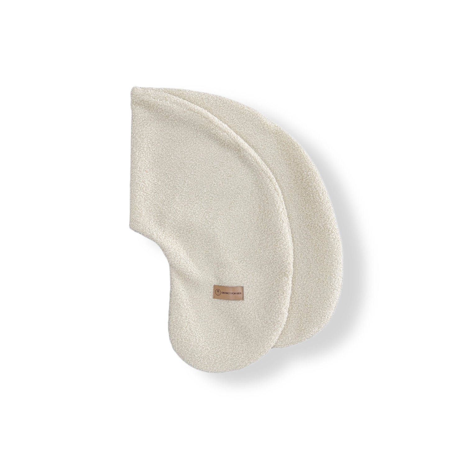 Nursing pillow replacement cover made of teddy fabric Boucle