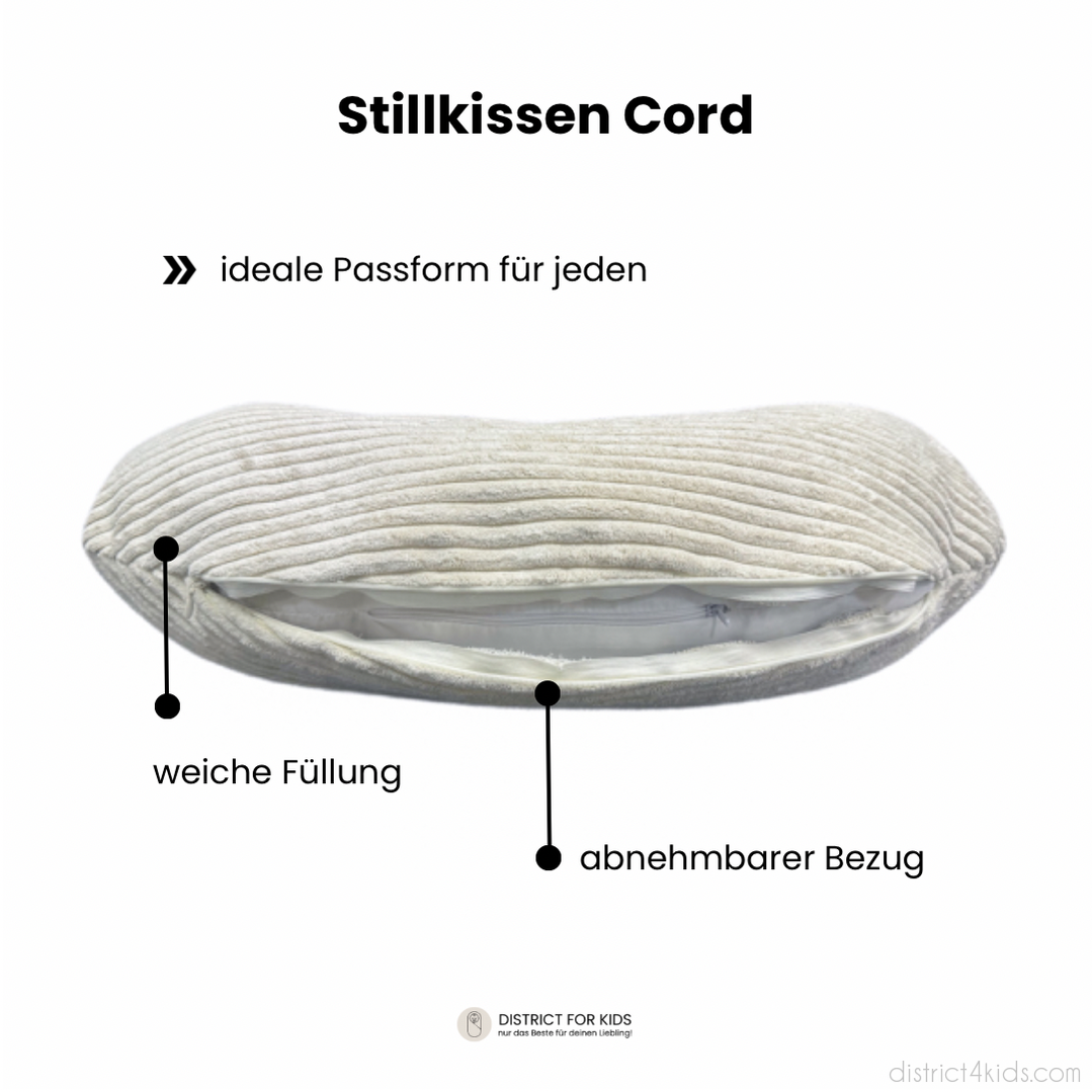 Stillkissen-Ersatzbezug  aus Cord