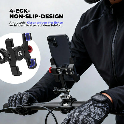 Fahrrad Handyhalterung 180° Drehbar für Handy 4.7~7.09"