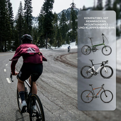 Fahrrad Handyhalterung Magnetische, 4,7–6,9 Zoll Smartphones, Lenkerhalterung 22,2–31,8 mm