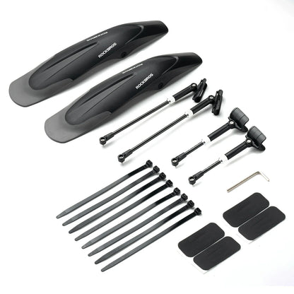 Fahrrad Schutzbleche Set Vorne/Hinten Flexible Fahrradschutzblech Verstellbar