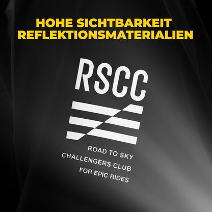 Fahrradjacke wasserdicht atmungsaktiv - Winddicht & Reflektierend Herren