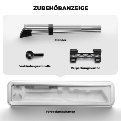 Fahrradständer Klappbar Seitenständer für 26–27,5 Zoll
