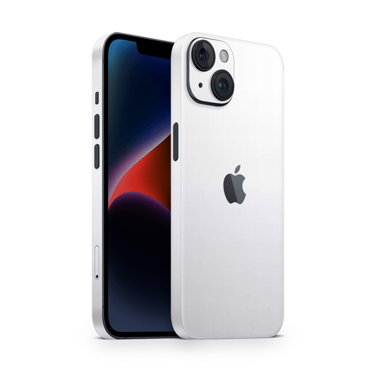 iPhone 14 Plus Skin Gloss White