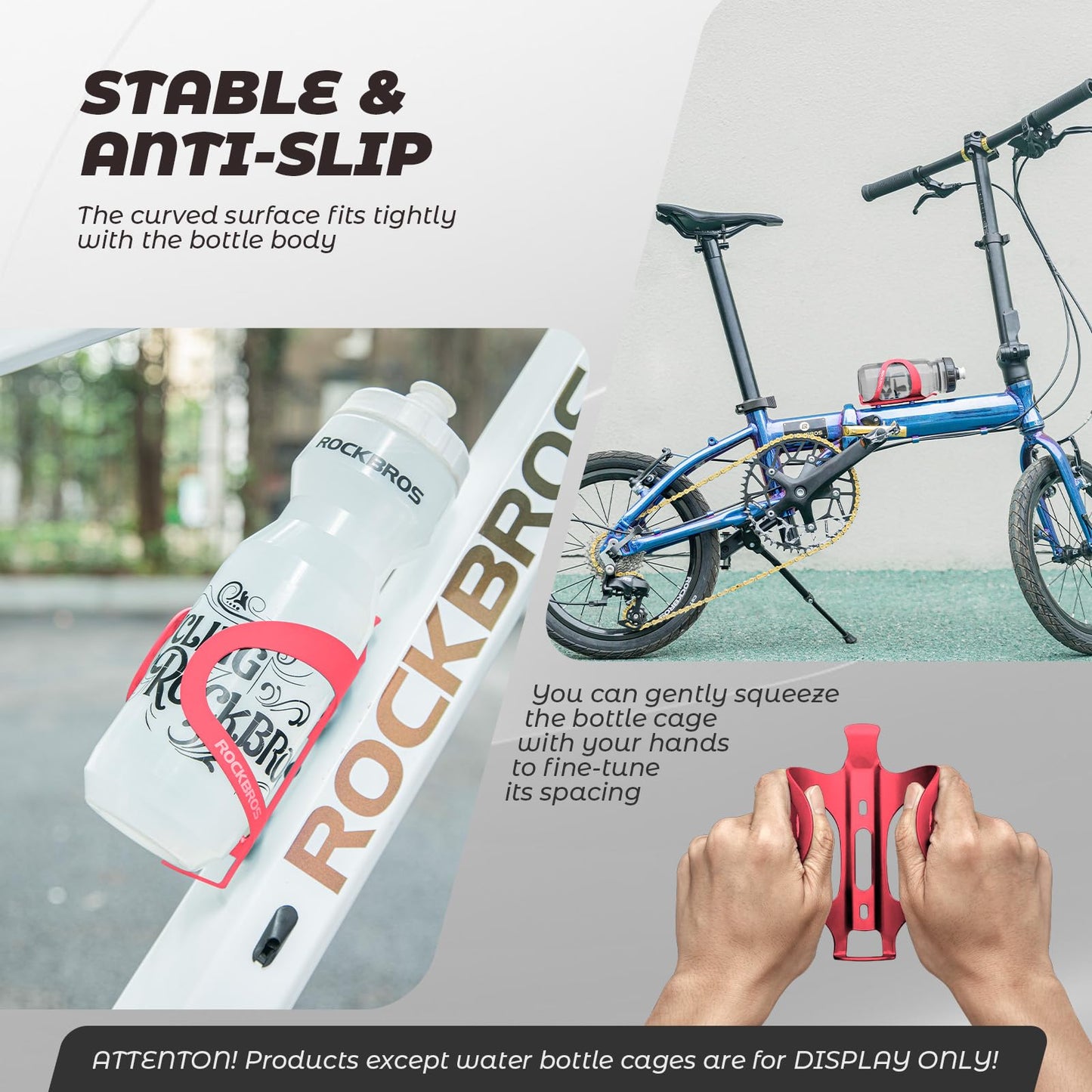 Flaschenhalter Fahrrad Getränkehalter Aluminiumlegierung Leicht