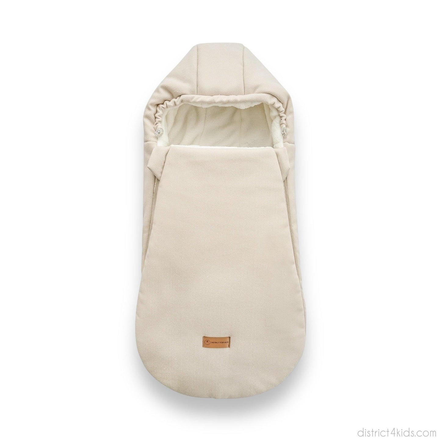Winterfußsack Kaschmir – luxuriös & warm für Kinderwagen & Autoschale
