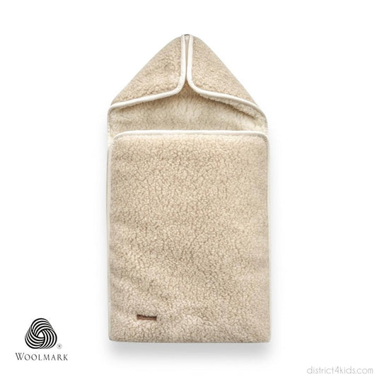Winterfußsack Schlafsack Merinowolle – für Babywanne & Kinderwagen