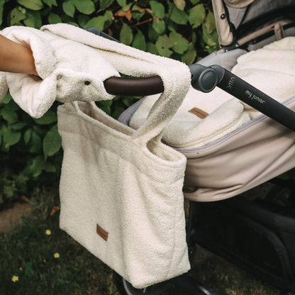 Gloves Boucle Teddy fabric stroller - warm &amp; sustainable