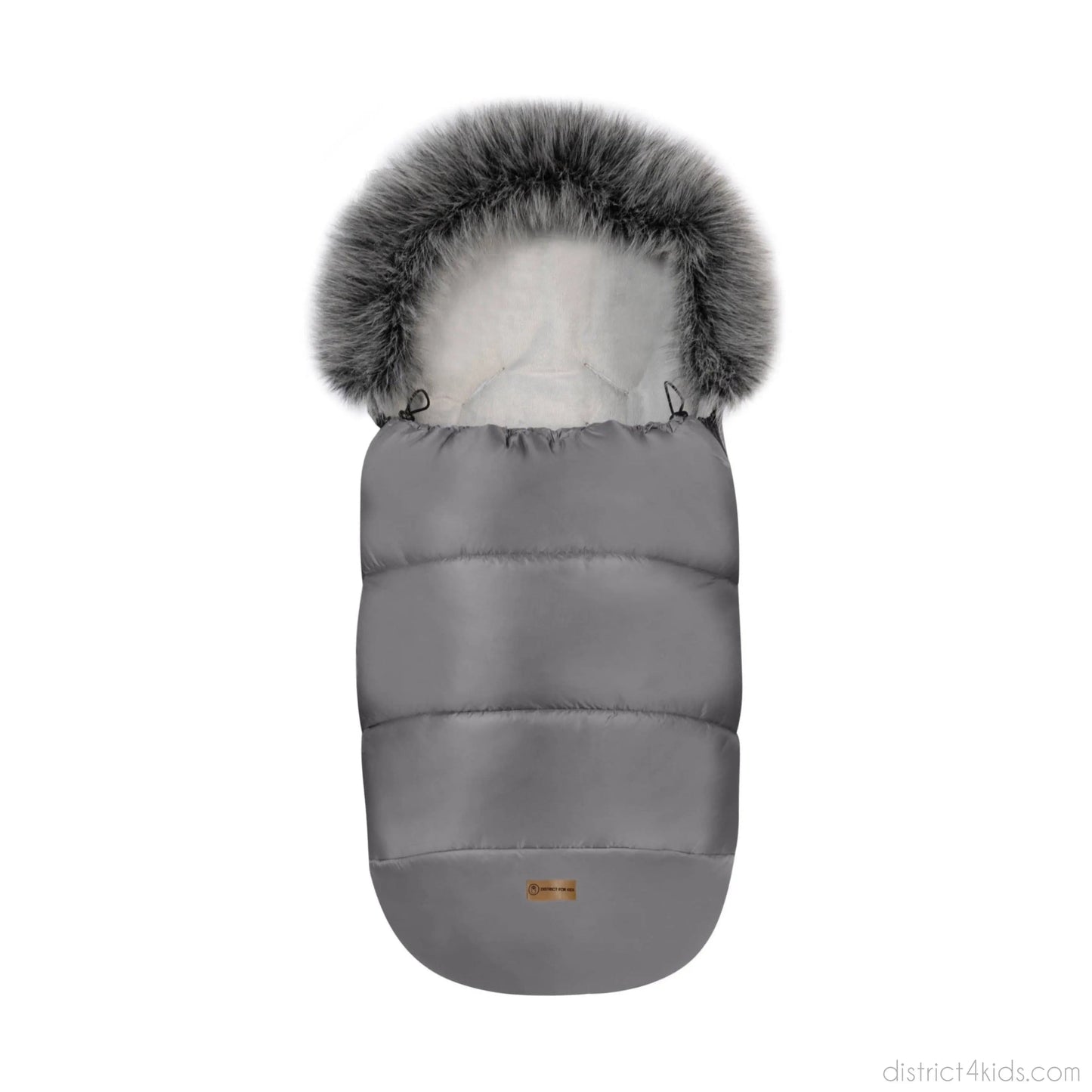 Winterfußsack wasserabweisend mit Fell für Kinderwagen | AUSLAUFMODELL