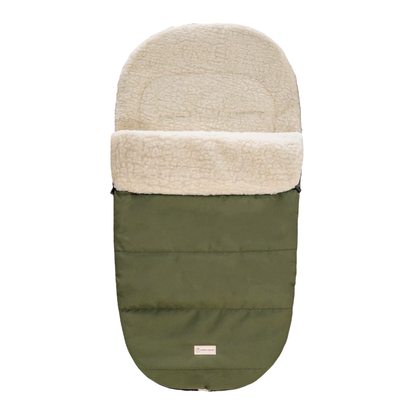 Winterfußsack wasserabweisend Innenfutter aus Merinowolle - Kinderwagen