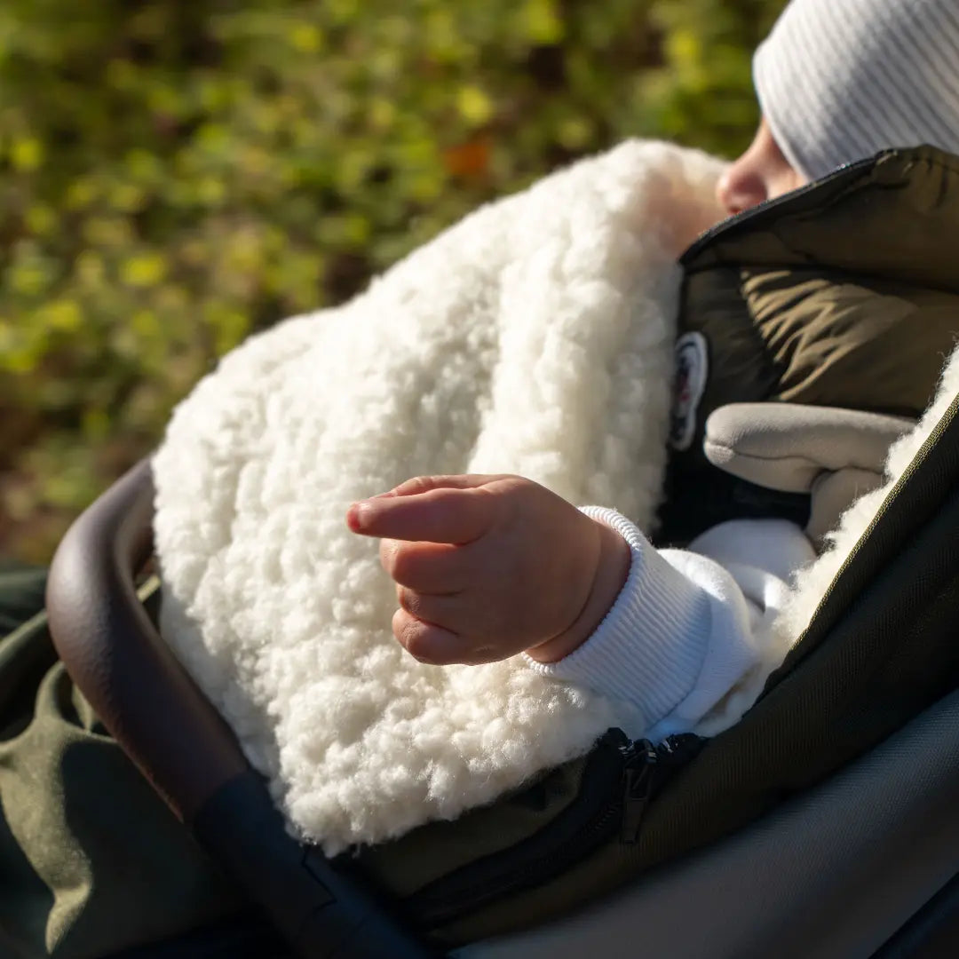 Winterfußsack Merino – wasserabweisend & warm