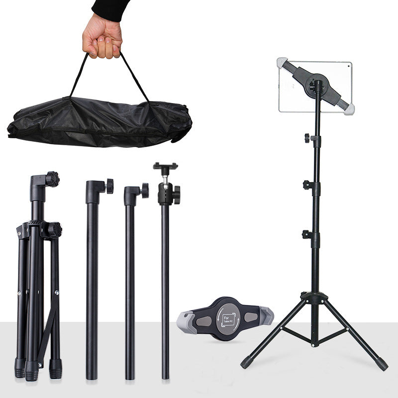 System-S Universaler Boden Ständer Stand Halter für iPad Pro 12.9 Zoll und Tablet PC 10-14.5 Zoll