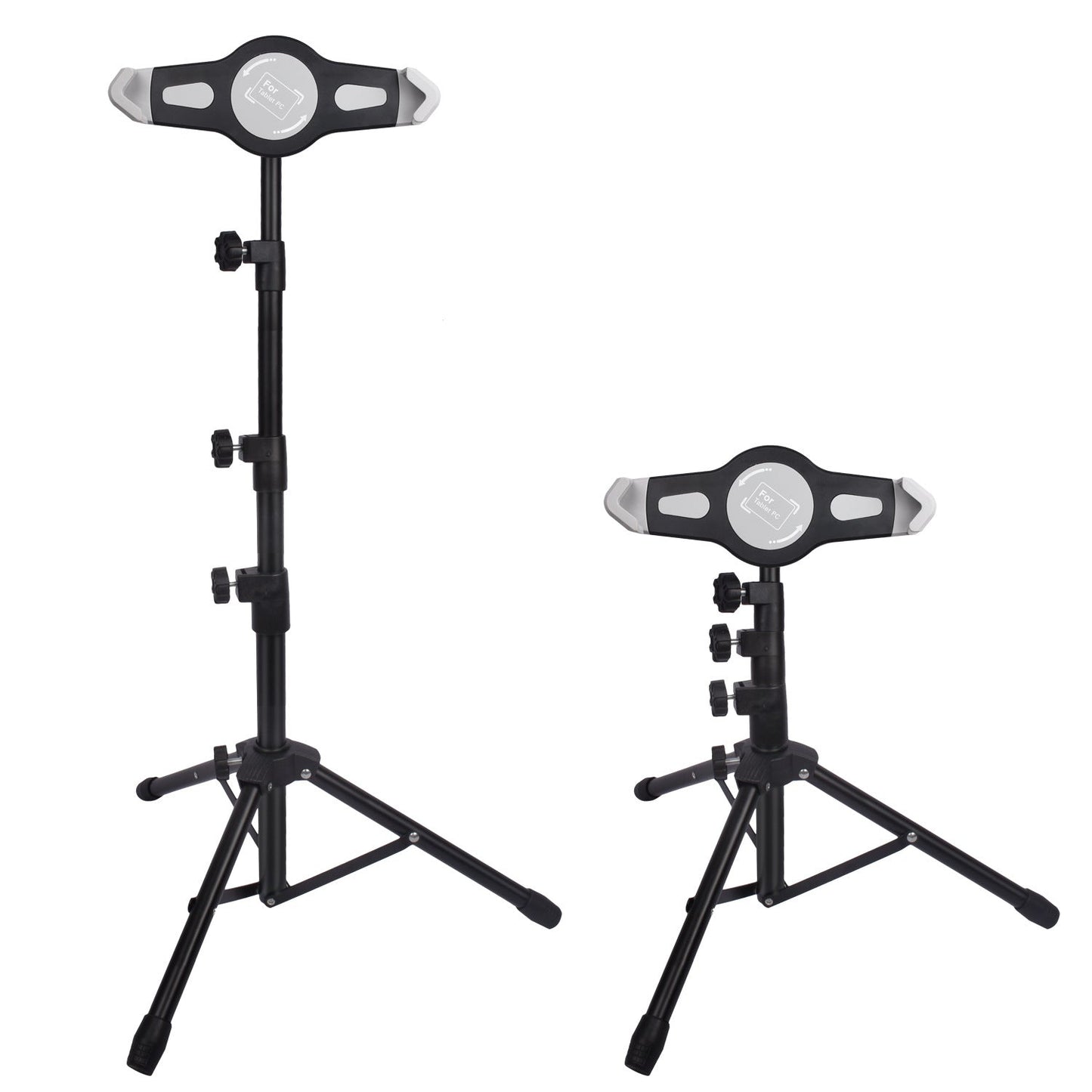System-S Universaler Boden Ständer Stand Halter für iPad Pro 12.9 Zoll und Tablet PC 10-14.5 Zoll