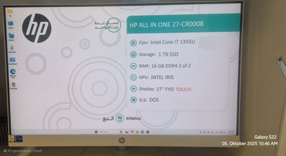 HP All-in-One PC | 27 cr0008ng