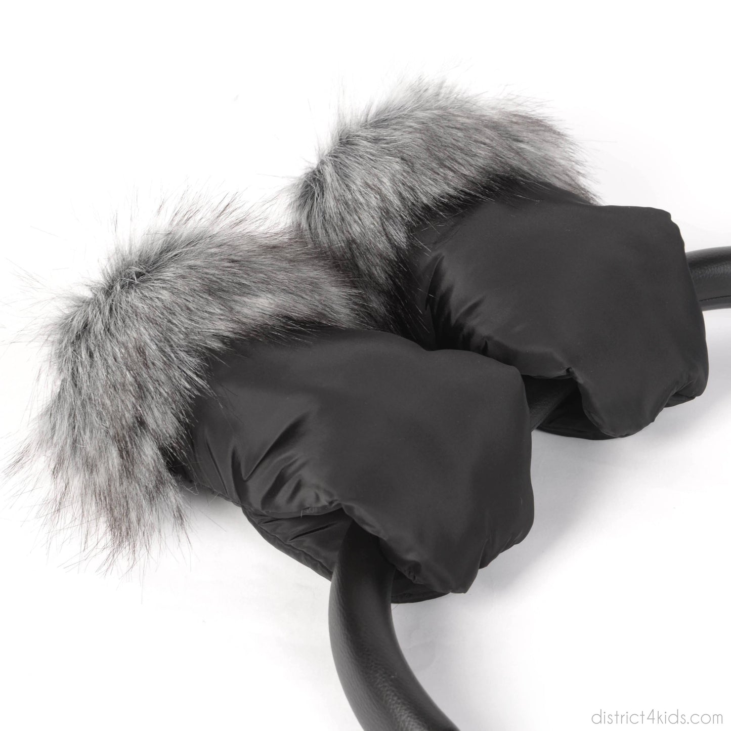 Hand warmers with fur for strollers – stylish, warm &amp; water-repellent