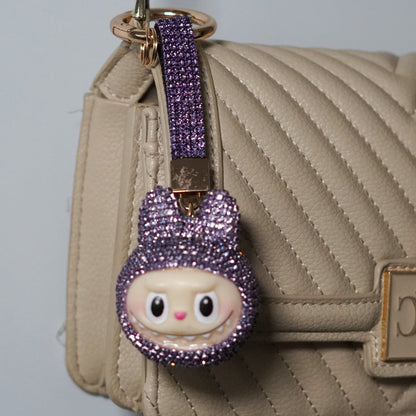 The Crystal Monsters – Glitzer Anhänger für Schlüssel, Tasche & Rucksack