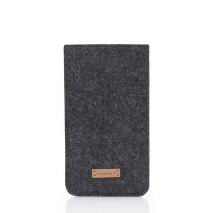 Handytasche mit Kartenfach für Xiaomi Redmi Note 12 Pro+ | anthrazit - colorful | Modell "ZIP"