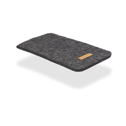 Handytasche für Xiaomi 14 Pro | aus Filz und Bio-Baumwolle | anthrazit - colorful | Modell "LET"