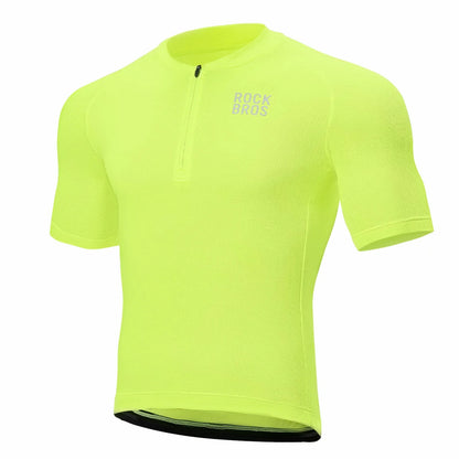 Herren Radtrikot Kurzarm Fahrradtrikot Rennradtrikot Atmungsaktiv Schnell trocknend
