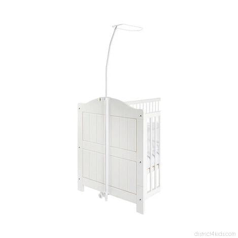 Canopy pole white universal baby bed children's bed cot cradle extra bed