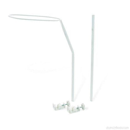 Canopy pole white universal baby bed children's bed cot cradle extra bed