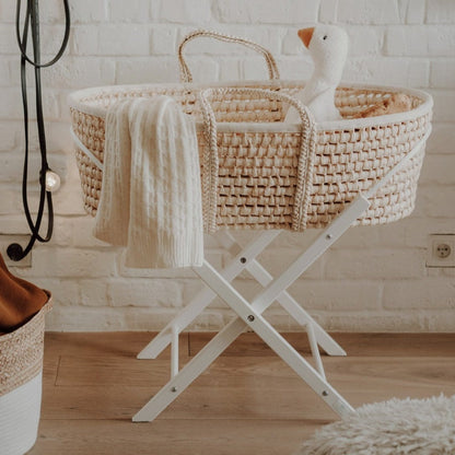 Foldable Moses basket frame - mobile, stable &amp; stylish