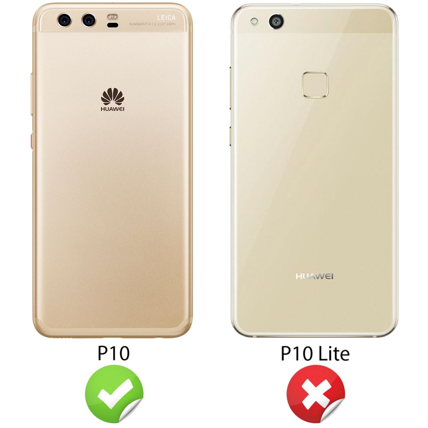 Huawei P10 Hülle Handyhülle von NALIA, Slim Silikon Motiv Case Cover Schutzhülle