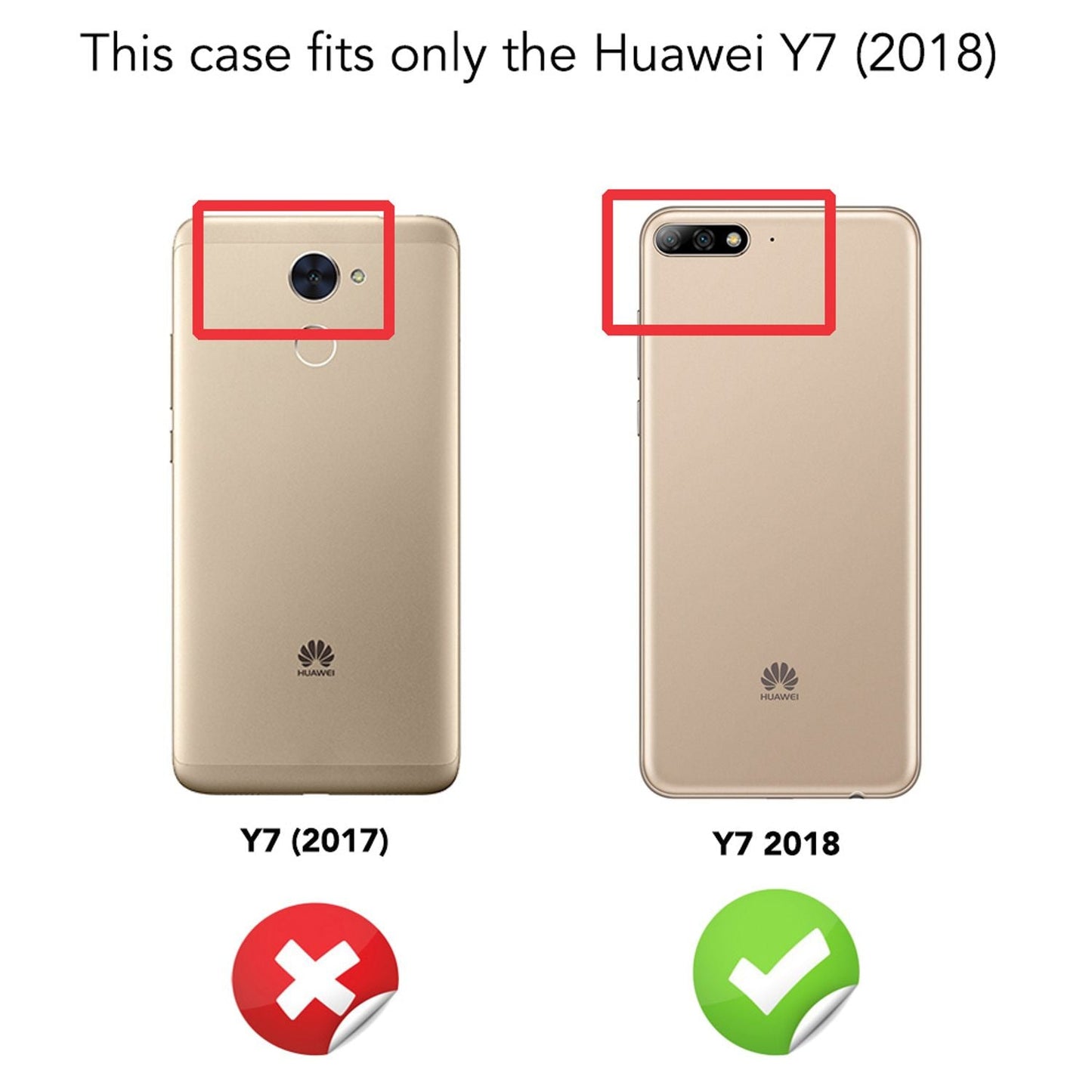 NALIA Ultra Slim Hardcase für Huawei Y7 (2018) – Anti-Fingerabdruck & 0.5mm Dünn – PUREFIT (Matt & Leicht) – Marke aus Berlin