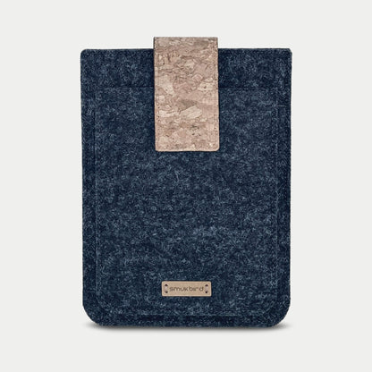 Hülle für Kobo Libra H2O | mit Magnetverschluss und extra Fach | anthrazit - Colorful | Modell "HAKA"