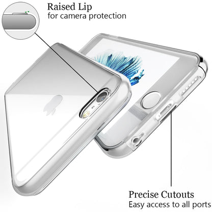NALIA 360° Hülle für iPhone 6 / 6s – Vorne & Hinten Schutz – 360GUARD (Full-Body Case) – Marke aus Berlin