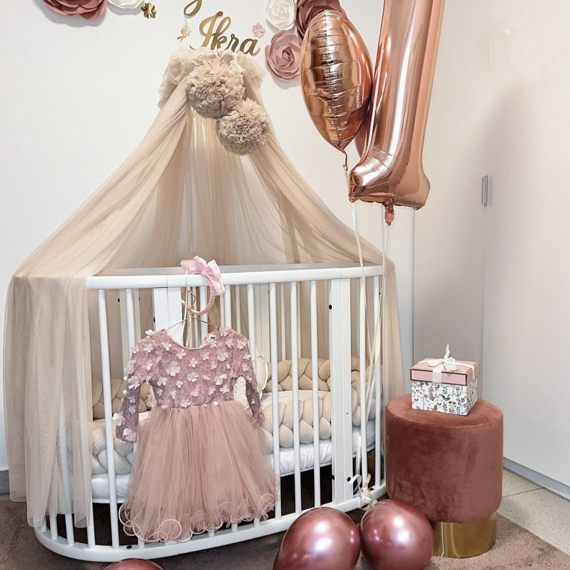 Tüll Betthimmel – Ein Traumhafter Hingucker für Baby- & Kinderzimmer