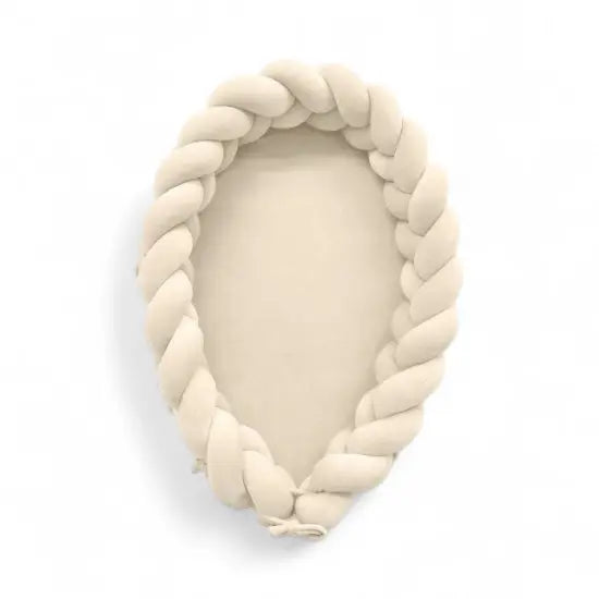 Babynest & Bettschlange 2in1 Velours – mitwachsend