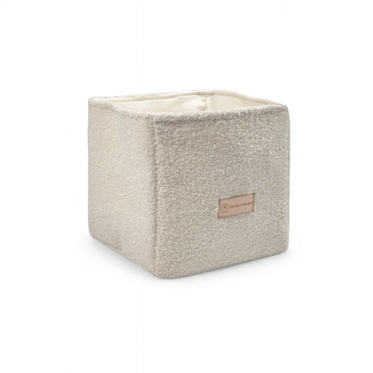 Wickeltisch-Korb Teddy Bouclé – praktisches Utensilo für Babyzimmer & Wickeltisch