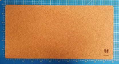 Schreibtischunterlage aus Filz und Kork | 40 x 90 cm | anthrazit
