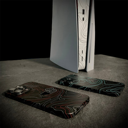 iPhone 15 Pro Skin Topo White Matt