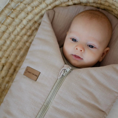 Pucksack Leinen | 2.5 TOG Ganzjahres Babyschlafsack